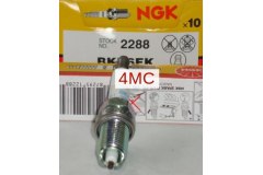 Свеча зажигания для RENAULT KANGOO (KC0/1_) 1.6 16V bivalent 2005-, код двигателя K4M 850, V см3 1598, кВт 60, л.с. 82, Бензин/природный газ (CNG), NGK BKR6EK