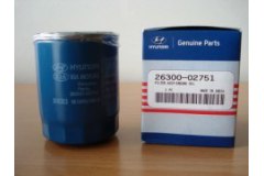 Фильтр масляный для RENAULT LAGUNA III Grandtour (KT0/1) 2.0 16V Hi-Flex (KT1H) 2007-, код двигателя M4R704,M4R726, V см3 1997, кВт 103, л.с. 140, Бензин/этанол, Hyundai-KIA 2630002751