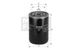 Масляный фильтр для RENAULT LATITUDE (L70_) 3.0 dCi 240 (L70G) 2011-, код двигателя V9X891, V см3 2998, кВт 177, л.с. 241, Дизель, MANN-FILTER W8013