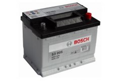 Батарея аккумуляторная 56А для RENAULT CLIO II (BB0/1/2_, CB0/1/2_) 1.9 D (B/CB0J) 2000-2001, код двигателя F8Q630,F8Q632, V см3 1870, КВт48, Л.с.65, Дизель, Bosch 0092S30050