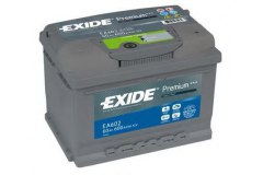 Батарея аккумуляторная 61А для RENAULT CLIO III (BR0/1, CR0/1) 1.2 16V (BR02, BR0J, BR11, CR02, CR0J, CR11) 2005-, код двигателя D4F706,D4F740,D4F764, V см3 1149, кВт 55, л.с. 75, бензин, EXIDE EA612